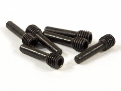 Screw shaft m5x3x18mm (black/6pcs) (86095)