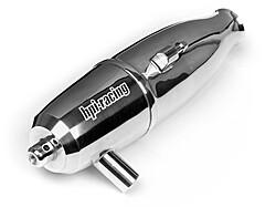HPI - Aluminum tuned pipe (left mount/polished/15+) (86159)
