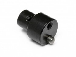 Aluminum mount and retainer set (black)