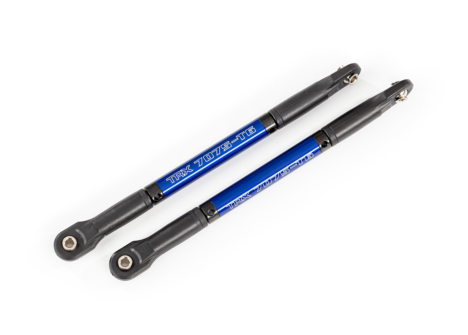 Push rods, aluminum (blue-anodized), heavy duty (2) (TRX-8619X)