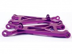Aluminium lower suspension arm (purple/1 pair)