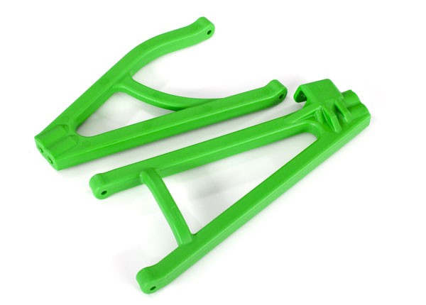 Traxxas - Suspension arms, green, rear (right), heavy duty, adjustable wheelbase (upper (1)/ lower (1)) (TRX-8633G)