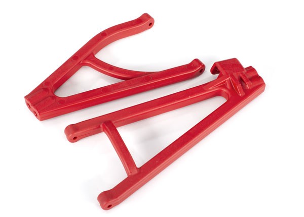 Traxxas - Suspension arms, red, rear (right), heavy duty, adjustable wheelbase (upper (1)/ lower (1)) (TRX-8633R)