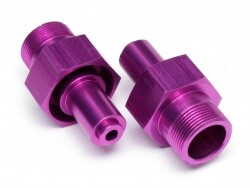 24mm front hex hub (purple/2pcs)