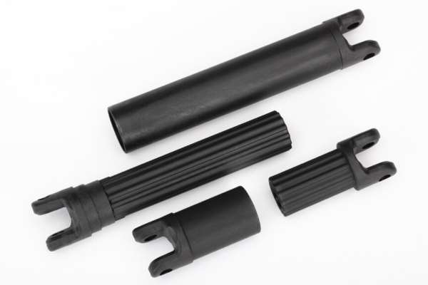 Half shafts, center (internal splined (2)/ external splined (2)) (plastic parts only) (TRX-8655)