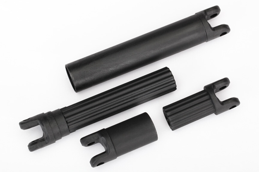 Half shafts, center (internal splined (2)/ external splined (2)) (plastic parts only) (TRX-8655)