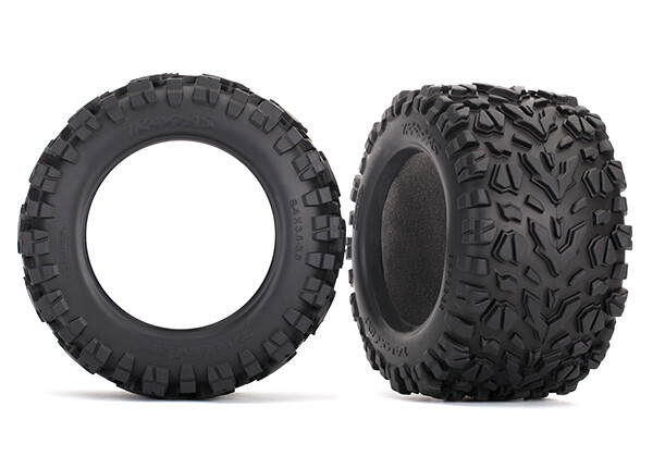 Tires, Talon EXT 3.8" (2)/ foam inserts (2) (TRX-8670)