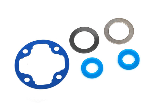 Differential gasket/ x-rings (2)/ 12.2x18x0.5 MW (1)/ 12.2x18x0.5 PTW (1) (TRX-8680)