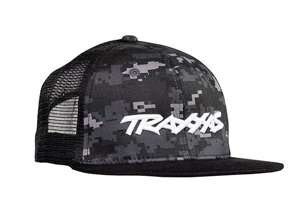 Traxxas - Traxxas Logo Hat Flat Bill Bla (TRX-1184-CAMO)