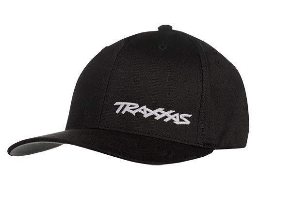 Traxxas - Flex Hat Curve Bill Blk/Wht SM (TRX-1187-BLW-SM)