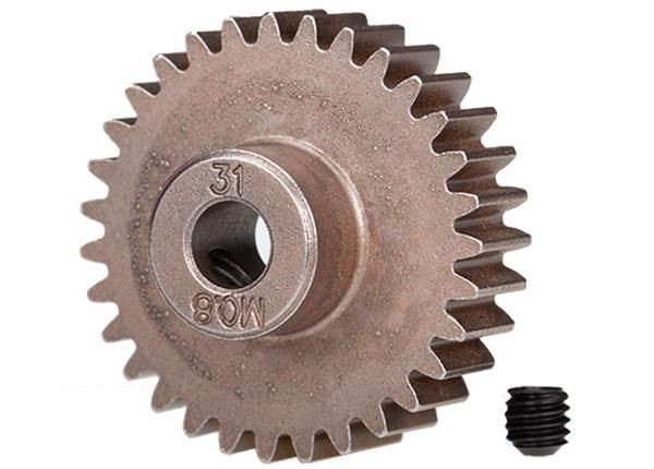 Traxxas - Gear, 31-T pinion (32-p) (steel)/ set screw (TRX-5638)