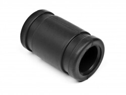 HPI - Silicone exhaust coupling 15x25x40mm (black) (87052)