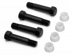 Bushing/screw set for aluminium upright
