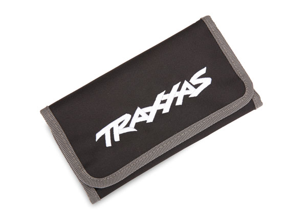 Traxxas - Tool pouch, black (custom embroidered with Traxxas logo) (TRX-8724)
