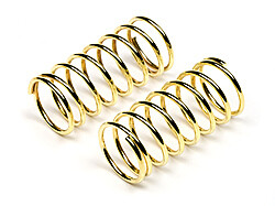 Shock spring 11x28x1.1mm 8 coils (gold/2pcs)