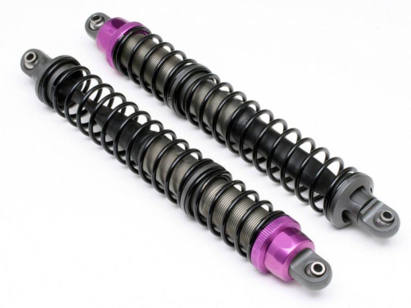 HPI - Aluminium threaded rear shock set (137-207mm/2pcs) (87465)