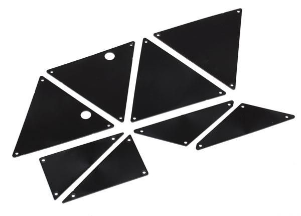 Tube chassis, inner panels (front (2)/ middle (4)/ rear (2)) (TRX-8434)