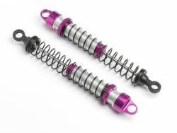 Aluminum threaded shock set (77-117mm/2pcs)