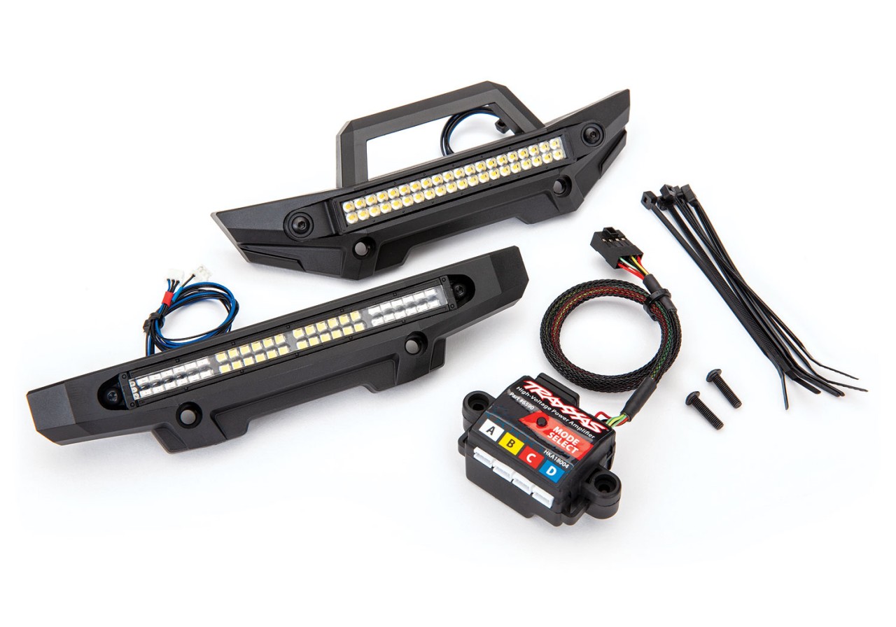 Traxxas - LED light kit, Maxx, complete (includes #6590 high-voltage power amplifier)