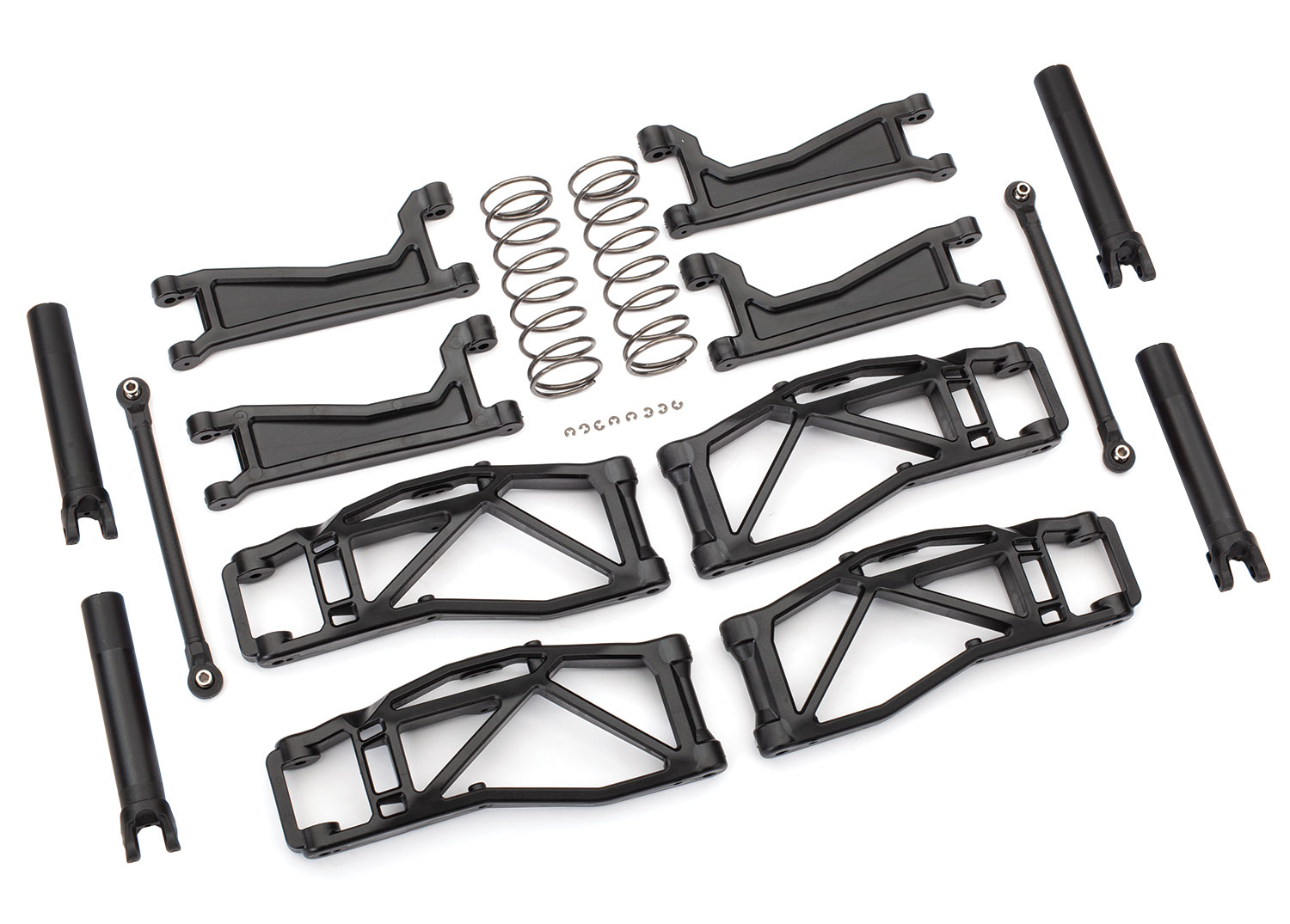 Suspension kit, WideMaxx, black (TRX-8995)