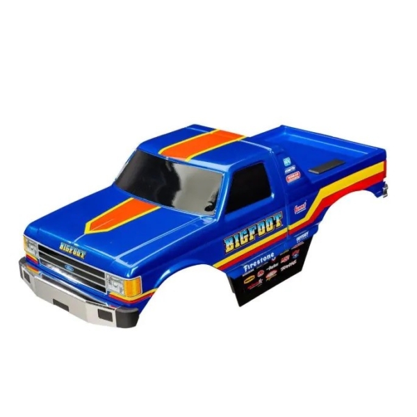 Traxxas - Body, Bigfoot No. 8, Officially Licnesed Replica (TRX-9020-BLUE)