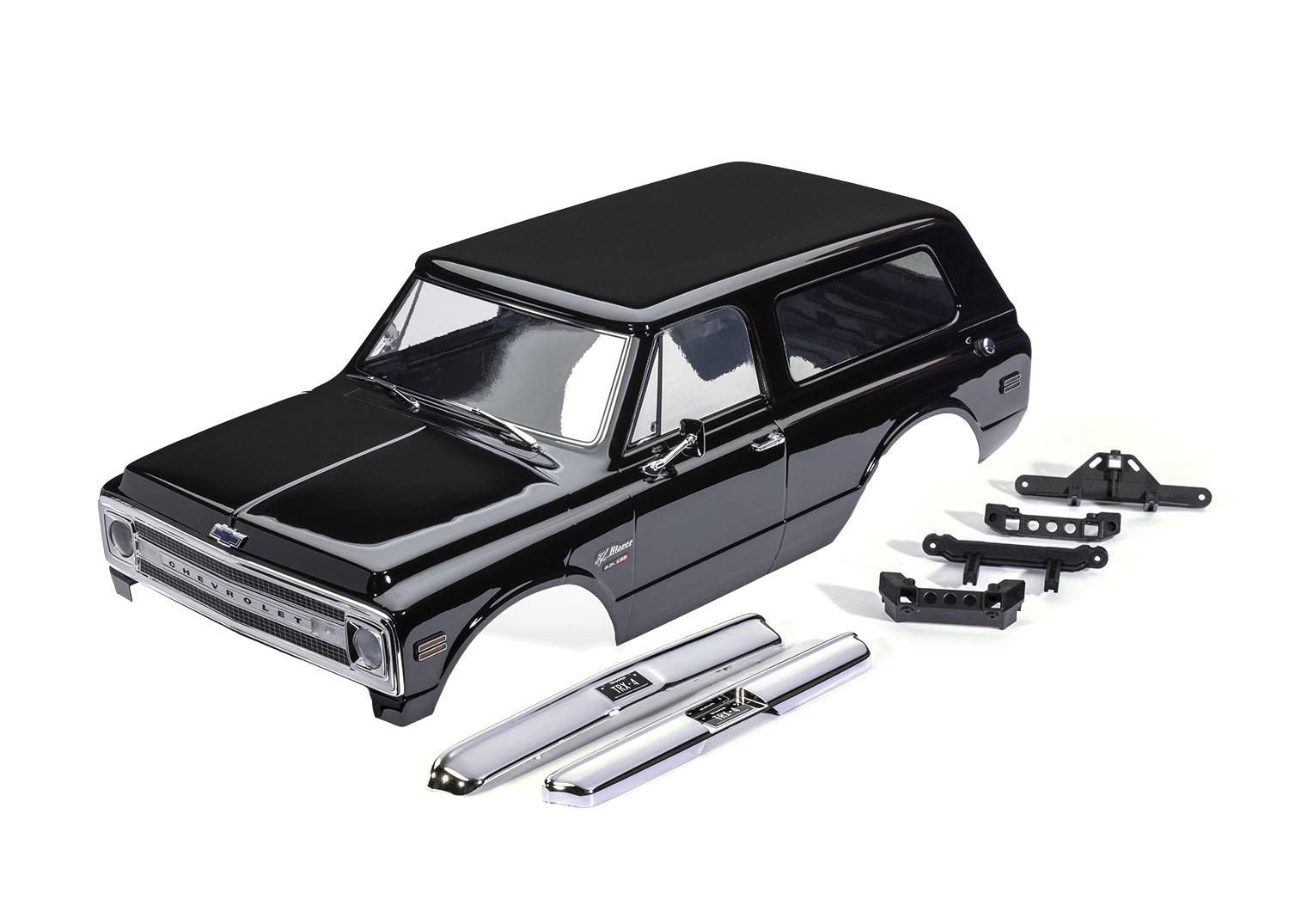 Traxxas - Body, Chevrolet Blazer (1969), complete, black (painted) (TRX-9131-BLK)