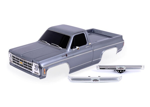 Traxxas - TRX-4 1979 Chevrolet K10 body complete - Zilver (TRX-9212-SLVR)