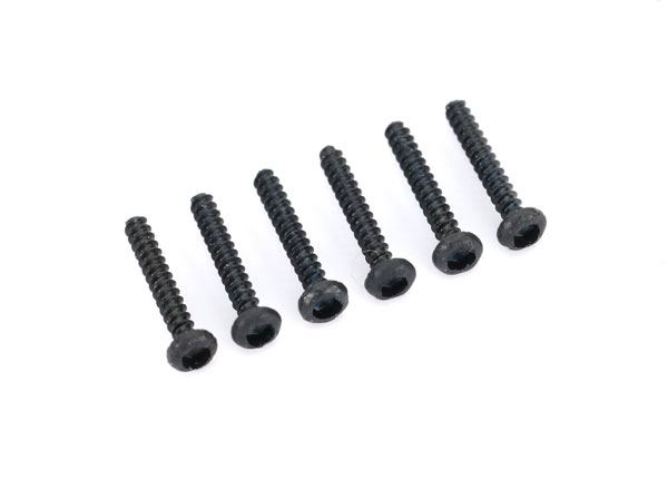 Traxxas - Screws, 1.6x10mm button-head, self-tapping (hex drive) (6) (TRX-9236)