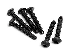 Tp. button head screw m3x18mm (6pcs)
