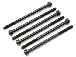 Cap head screw m3x55mm (6pcs)