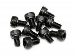 Cap head screw m4x6mm (10pcs)