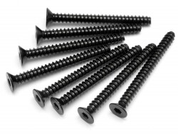 Tp flat head screw m4x40mm (hex socket/8pcs)