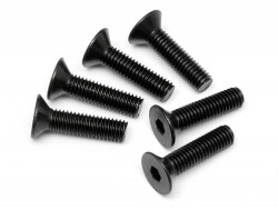 HPI - Flat head screw m5x20mm (hex socket/6pcs) (94732)