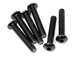 HPI - Button Head Screw M5x30mm (Hex Socket/6pcs) (94760)