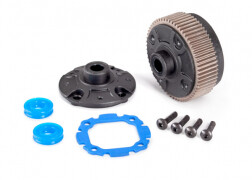 Traxxas - Differential with steel ring gear/ side cover plate/ gasket/ x-rings (2)/ 2.5x10mm BCS (4) (TRX-9481)