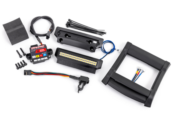 Traxxas - Sledge LED light kit, complete (includes #6590 high-voltage power amplifier) (TRX-9690)