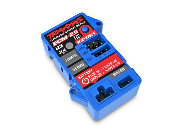 Traxxas - ECM-2.5 Electronic Control Module, waterproof (low voltage detection, fwd/rev/brake) (TRX-9785)