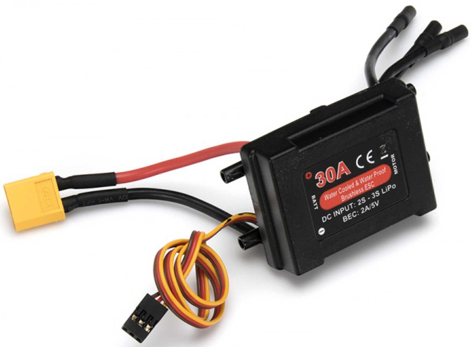 Joysway Watergekoelde 30A Brushless Regelaar met BEC