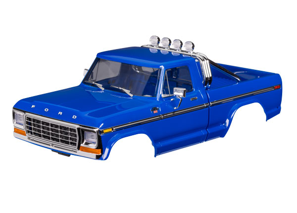 Traxxas - Body, Ford F-150 Truck (1979), complete, blue (TRX-9812-BLUE)