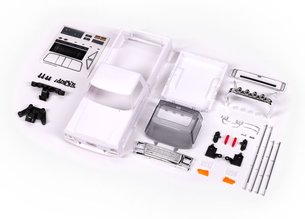 Traxxas - Body, Ford F-150 Truck (1979), complete (white, requires painting) (TRX-9812)