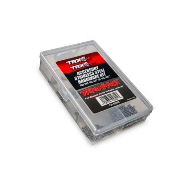 Traxxas - Stainless Steel Hardware kit, TRX-4M(T) (contains all stainless steel hardware used on 1/18 scale TRX-4MT) (TRX-9848X)