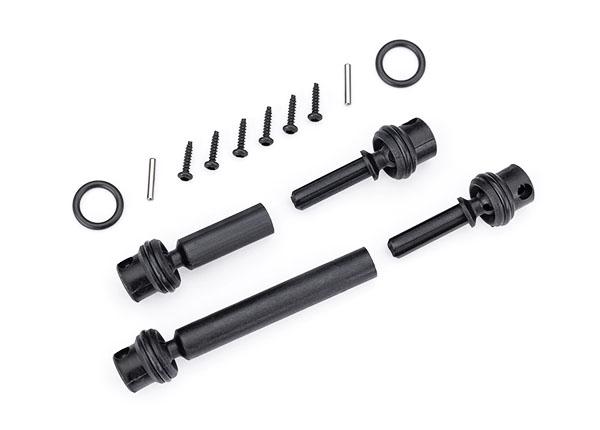 Traxxas - Driveshafts, center, assembled (front & rear) (TRX-9855)