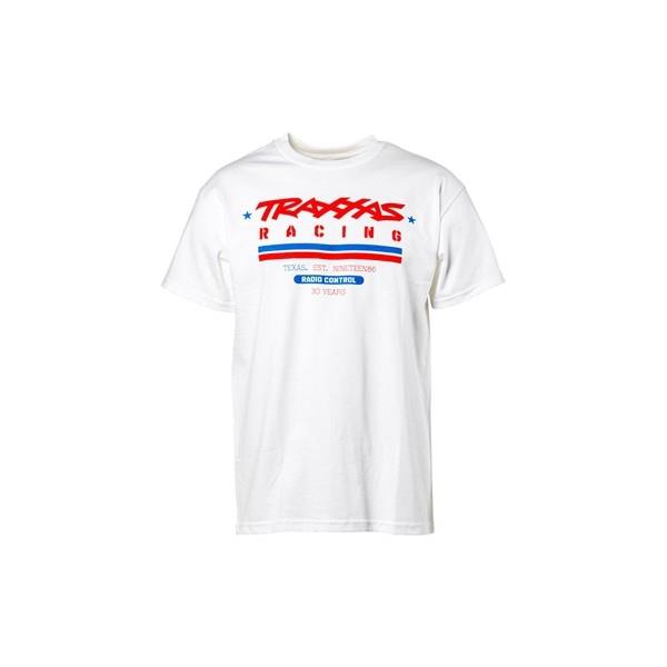 Traxxas - Heritage Tee T-shirt White S, TRX-1383-S (TRX-1383-S)