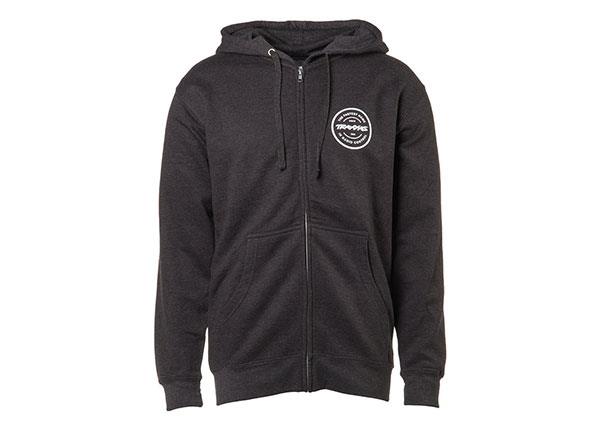 Traxxas - Token Zip Hoodie Charcoal S, TRX-1390-S (TRX-1390-S)