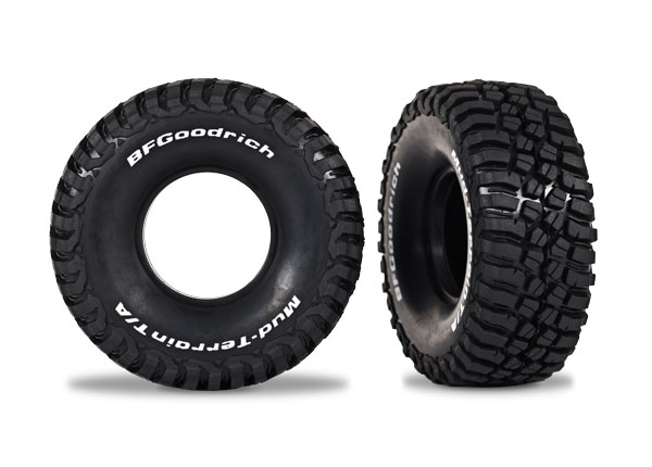 Traxxas - Tires, BFGoodrich Mud-Terrain T/A KMR 2.4x1.0" (2) (TRX-9868)