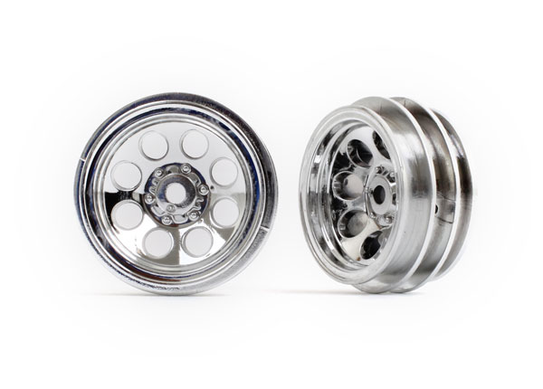 Traxxas - Wheels, 1.0' (chrome) (2) (TRX-9870)