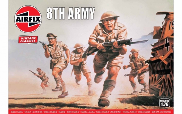 Airfix 1/72 WWII British 8TH Army