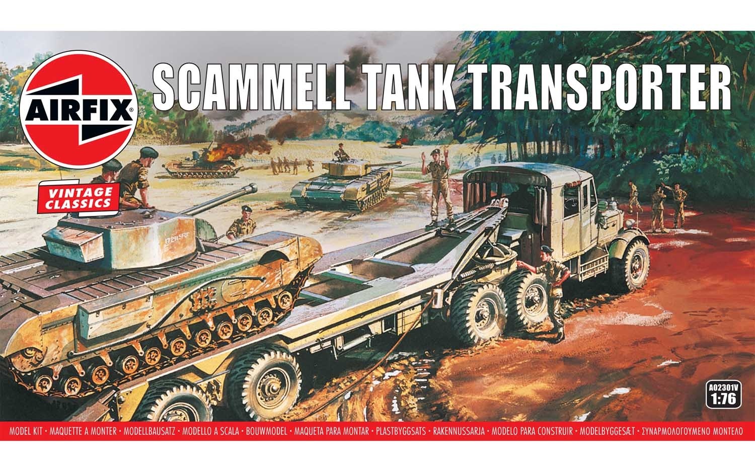 Airfix 1/76 Scammell Tank Transporter