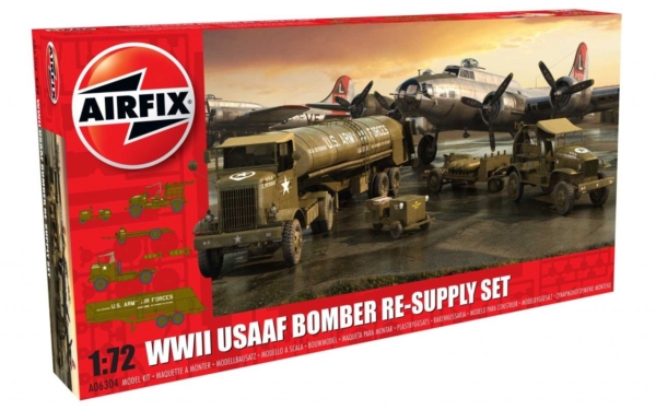 Airfix 1/72 WWII USAAF 8th Air Force Bomber Resupply Set