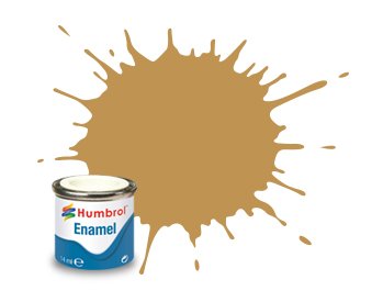 Humbrol Enamel NR.93 Desert Geel Matt - 14ml